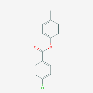 molecular formula C14H11ClO2 B078174 P-Tolyl 4-chlorobenzoate CAS No. 15024-10-9