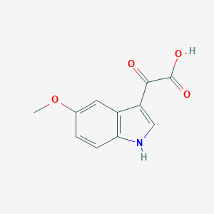 molecular formula C11H9NO4 B078176 2-(5-Methoxy-3-indolyl)-2-oxoacetic Acid CAS No. 14827-68-0