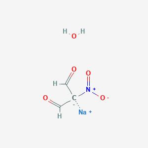 molecular formula C3H4NNaO5 B7817628 Sodium nitromalonaldehyde 