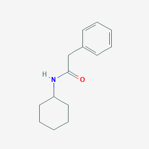 molecular formula C14H19NO B078180 N-Cyclohexyl-2-phenylacetamide CAS No. 10264-08-1