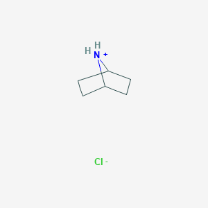 molecular formula C6H12ClN B7818053 7-Azabicyclo[2.2.1]heptan-7-ium chloride 