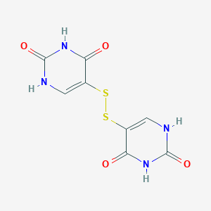 molecular formula C8H6N4O4S2 B078182 5-uracilyl disulfide CAS No. 10320-87-3