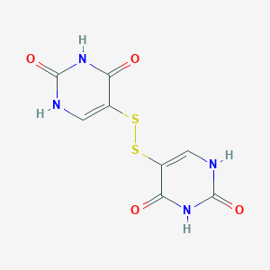 molecular formula C8H6N4O4S2 B078182 5,5'-Dithiodiuracil CAS No. 10320-87-3