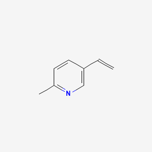 molecular formula C8H9N B7818264 2-Methyl-5-vinylpyridine CAS No. 25038-86-2