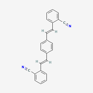 molecular formula C24H16N2 B7818622 1,4-Bis(2-cyanostyryl)benzene CAS No. 94031-05-7