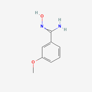 molecular formula C8H10N2O2 B7818627 3-METHOXYBENZAMIDOXIME 