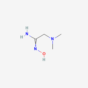 2-(dimethylamino)-N'-hydroxyethanimidamide