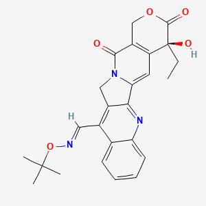 molecular formula C25H25N3O5 B7818668 Gimatecan CAS No. 292620-90-7