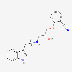 molecular formula C22H25N3O2 B7818675 Bucindolol CAS No. 111671-41-1