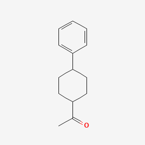 molecular formula C14H18O B7818698 1-(4-Phenylcyclohexyl)ethanone CAS No. 21060-31-1