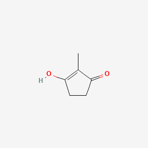 molecular formula C6H8O2 B7818845 3-Hydroxy-2-methyl-cyclopent-2-enone CAS No. 5870-63-3