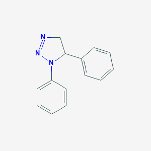 molecular formula C14H13N3 B078189 1,5-Diphenyl-4,5-dihydrotriazole CAS No. 10445-22-4