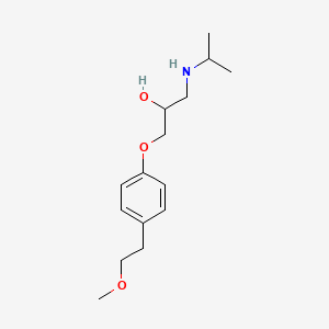 molecular formula C15H25NO3 B7818964 Metoprolol CAS No. 54163-88-1
