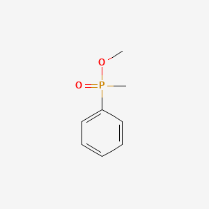 molecular formula C8H11O2P B7819019 Methyl methylphenylphosphinate CAS No. 6389-79-3