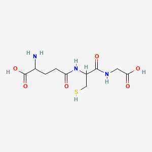molecular formula C10H17N3O6S B7819132 γ-谷氨酰半胱氨酰甘氨酸 