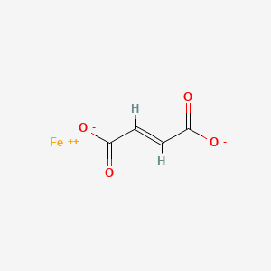 molecular formula C4H2FeO4 B7819249 Ferrous Fumarate CAS No. 7705-12-6