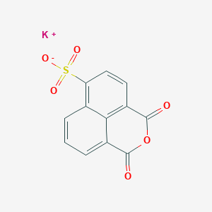 molecular formula C12H5KO6S B7819353 potassium;2,4-dioxo-3-oxatricyclo[7.3.1.05,13]trideca-1(12),5(13),6,8,10-pentaene-8-sulfonate 