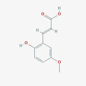 3-(2-Hydroxy-5-methoxy-phenyl)-acrylic acid