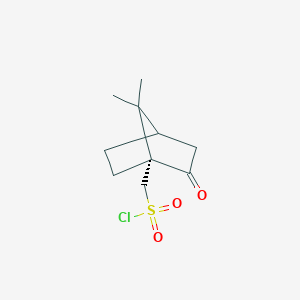 molecular formula C10H15ClO3S B7819476 L(-)-10-Camphorsulfonyl chloride 
