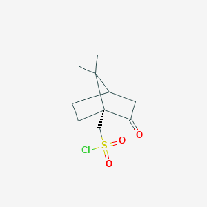 [(1R)-7,7-Dimethyl-2-oxobicyclo[2.2.1]heptan-1-YL]methanesulfonyl chloride