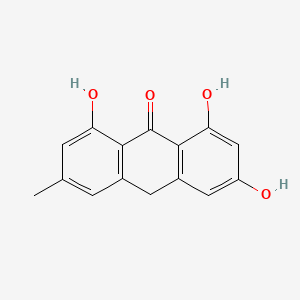 molecular formula C15H12O4 B7819597 Emodinanthrone CAS No. 491-61-2