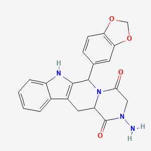 molecular formula C21H18N4O4 B7819619 Amino Tadanafil 