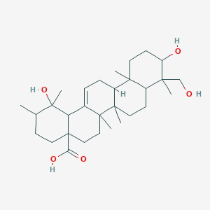 molecular formula C30H48O5 B7819652 Barbinervic acid 