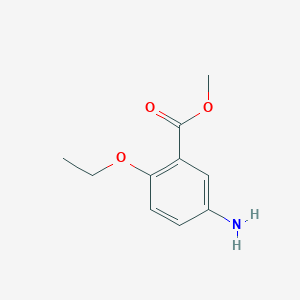 molecular formula C10H13NO3 B7819787 Methyl 5-amino-2-ethoxybenzoate 
