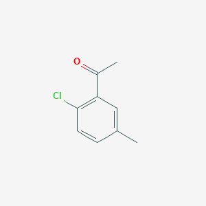 molecular formula C9H9ClO B7819791 1-(2-Chloro-5-methylphenyl)ethanone 