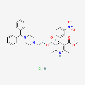 molecular formula C35H39ClN4O6 B7819883 Manidipine Dihydrochlorid 