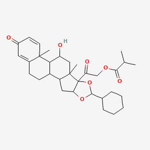 molecular formula C32H44O7 B7819968 Ciclesonide 