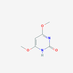 molecular formula C6H8N2O3 B078200 4,6-Dimethoxypyrimidin-2(1H)-one CAS No. 13223-26-2
