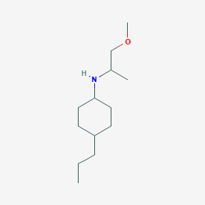 N-(1-methoxypropan-2-yl)-4-propylcyclohexan-1-amine