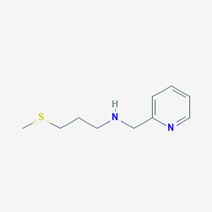 [3-(Methylsulfanyl)propyl](pyridin-2-ylmethyl)amine