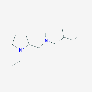 [(1-Ethylpyrrolidin-2-yl)methyl](2-methylbutyl)amine