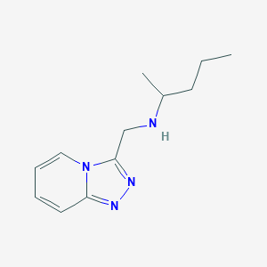(Pentan-2-yl)({[1,2,4]triazolo[4,3-a]pyridin-3-yl}methyl)amine