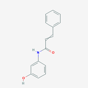 N-(3-hydroxy-phenyl)-3-phenyl-acrylamide