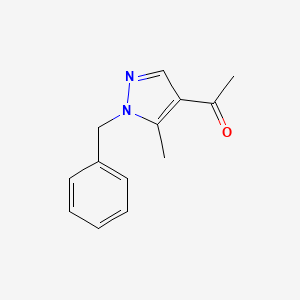 1-(1-Benzyl-5-methyl-1H-pyrazol-4-yl)ethan-1-one