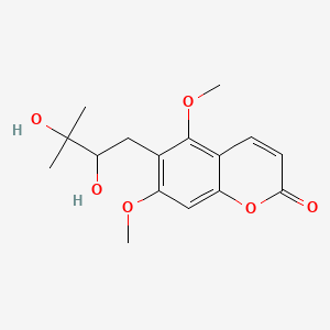 molecular formula C16H20O6 B7820346 Toddalolactone 