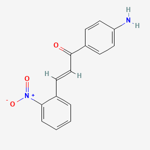 (2E)-1-(4-aminophenyl)-3-(2-nitrophenyl)prop-2-en-1-one