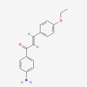 (2E)-1-(4-aminophenyl)-3-(4-ethoxyphenyl)prop-2-en-1-one
