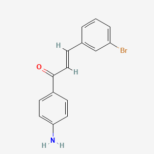 (2E)-1-(4-Aminophenyl)-3-(3-bromophenyl)-prop-2-EN-1-one