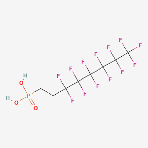 molecular formula C8H6F13O3P B7820488 Perfluorohexyl ethylphosphonic acid CAS No. 1203556-78-8