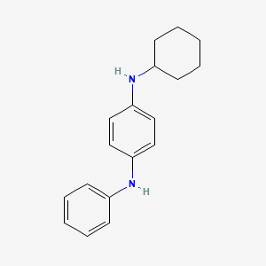 molecular formula C18H22N2 B7820500 N-Cyclohexyl-N'-phenyl-p-phenylenediamine CAS No. 28209-54-3