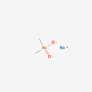 molecular formula C2H6AsNaO2 B7820552 CID 22508 