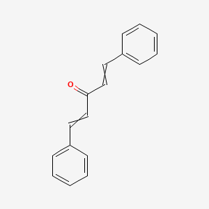 molecular formula C17H14O B7820648 1,4-戊二烯-3-酮, 1,5-二苯基- 