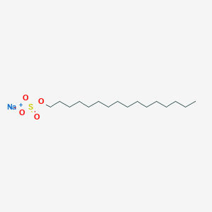 molecular formula C16H33NaO4S B7820680 sodium;hexadecyl sulfate 