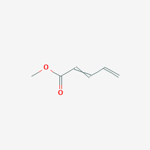 molecular formula C6H8O2 B7820765 Methyl penta-2,4-dienoate 