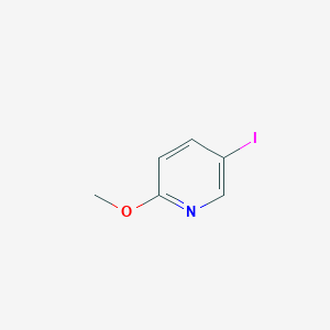 molecular formula C6H6INO B078208 5-碘-2-甲氧基吡啶 CAS No. 13472-61-2