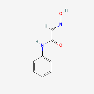 molecular formula C8H8N2O2 B7820876 2-hydroxyimino-N-phenylacetamide 